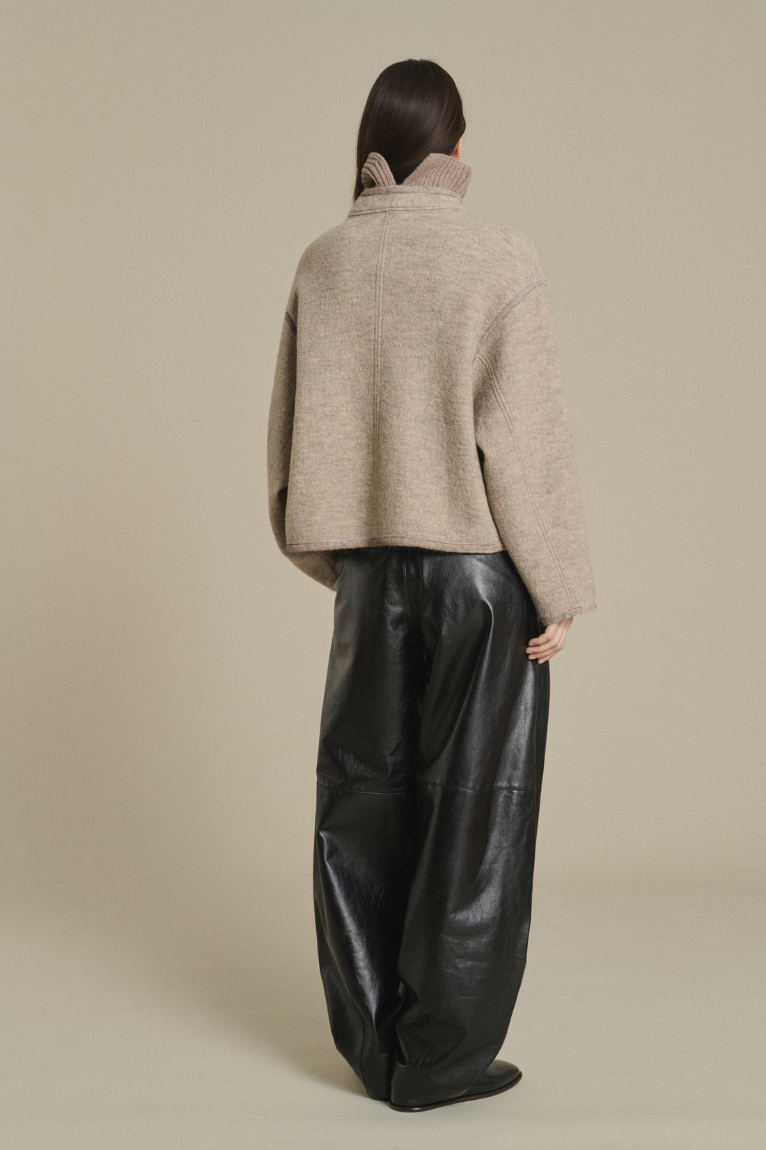 Soeur Olympe Jacket Beige/Grey