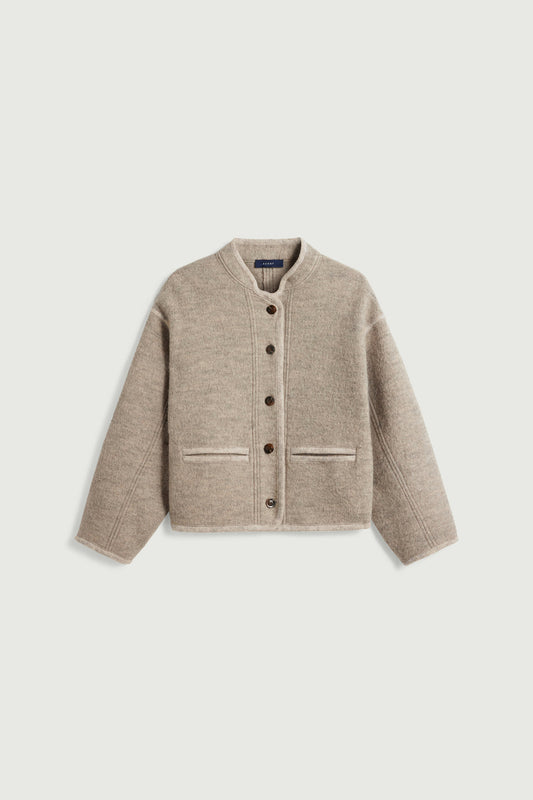 Soeur Olympe Jacket Beige/Grey