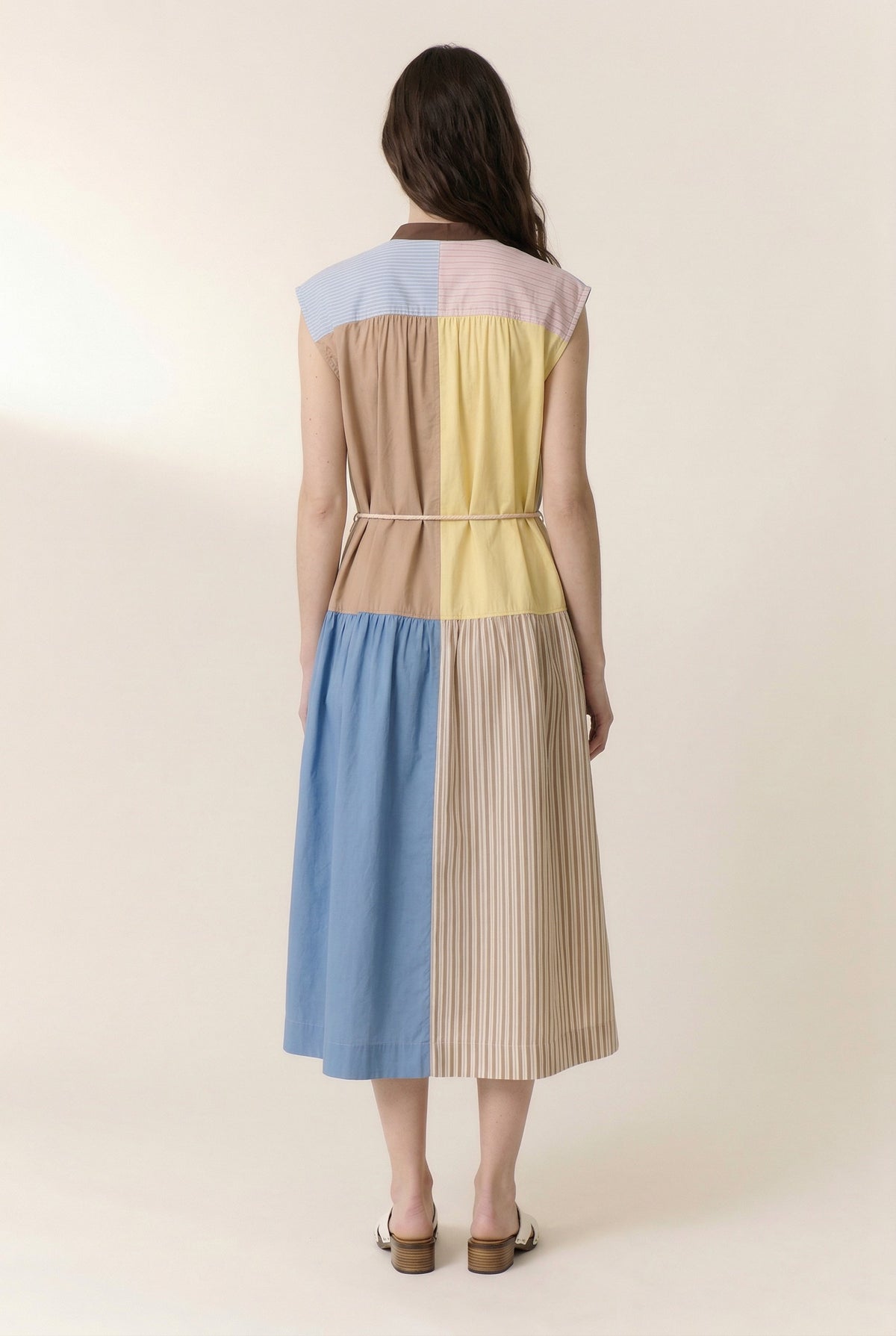 Leon & Harper Richie Patch Dress Multi