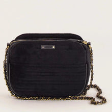 Load image into Gallery viewer, Sessun Divine Velvet Bag Black
