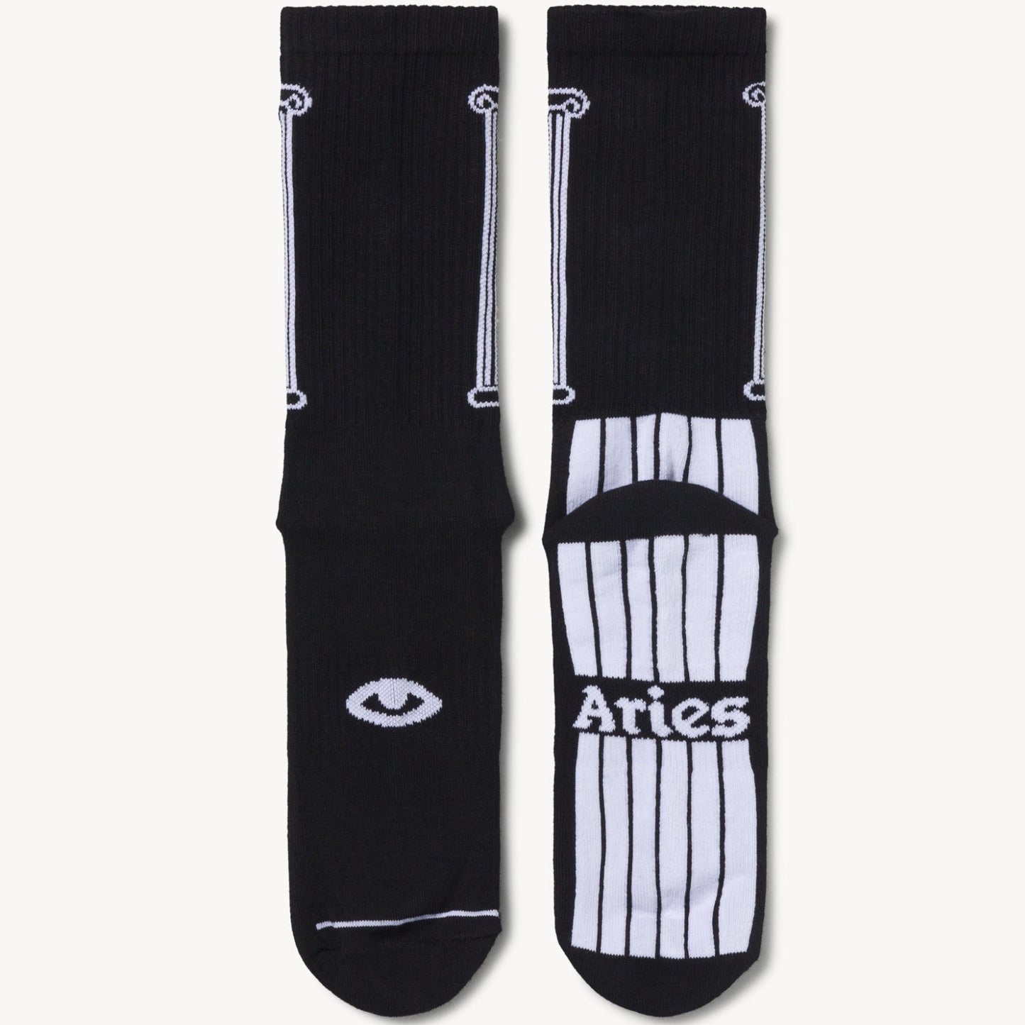 Aries Column Sock Black