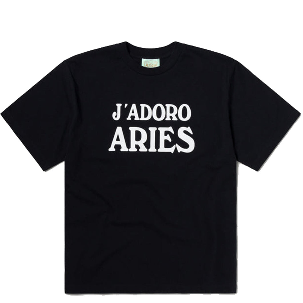 Aries J'Adoro Aries SS Tee Black