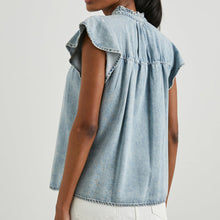 Load image into Gallery viewer, Rails Ruthie Top Faded Indigo
