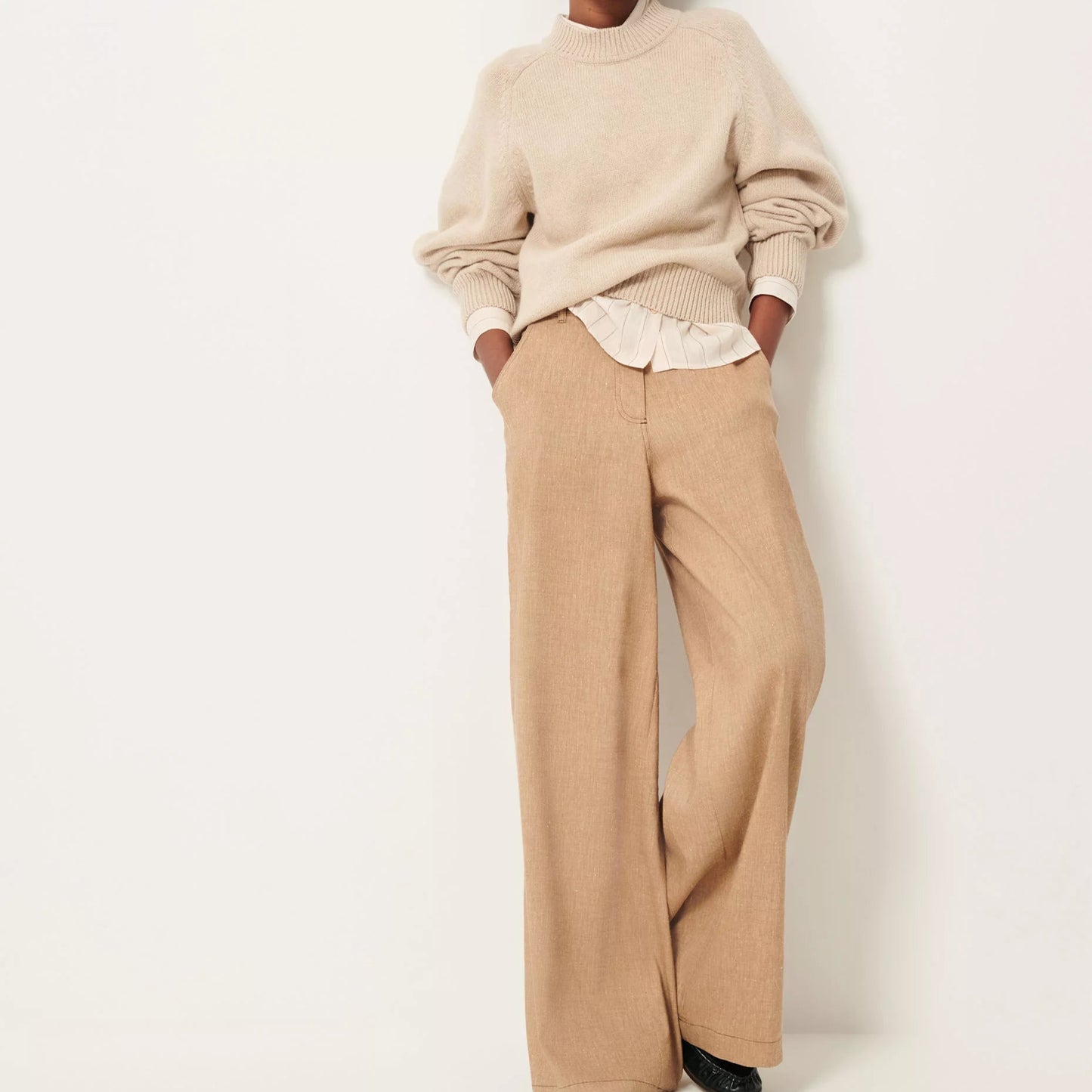 Sessun Dalan Jumper Chai Latte