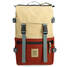 Load image into Gallery viewer, Topo Designs Rover Pack Classic Sahara / Fire Brick
