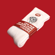Load image into Gallery viewer, Supa Dupa DOOM Socks White
