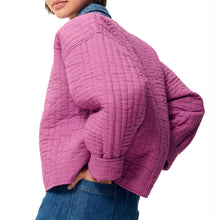 Load image into Gallery viewer, Sessun Monia Quilted Jacket Pink
