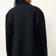 Load image into Gallery viewer, Sessun Zachary Oversize Jacket Black
