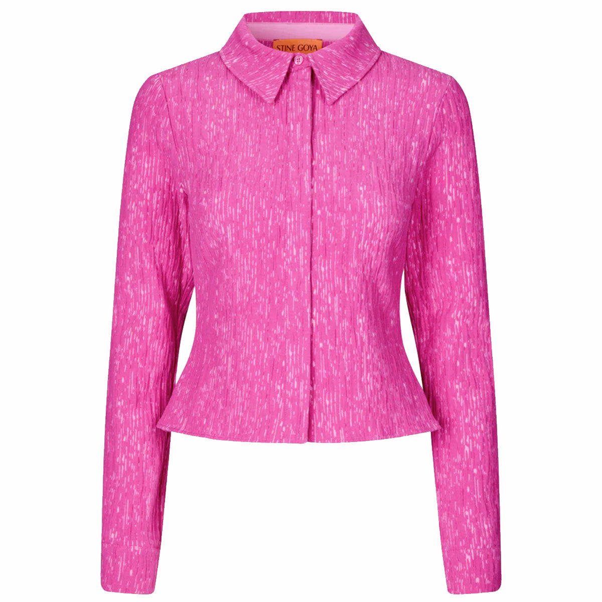 Stine Goya SGLilla Pleated Shirt Fuchsia