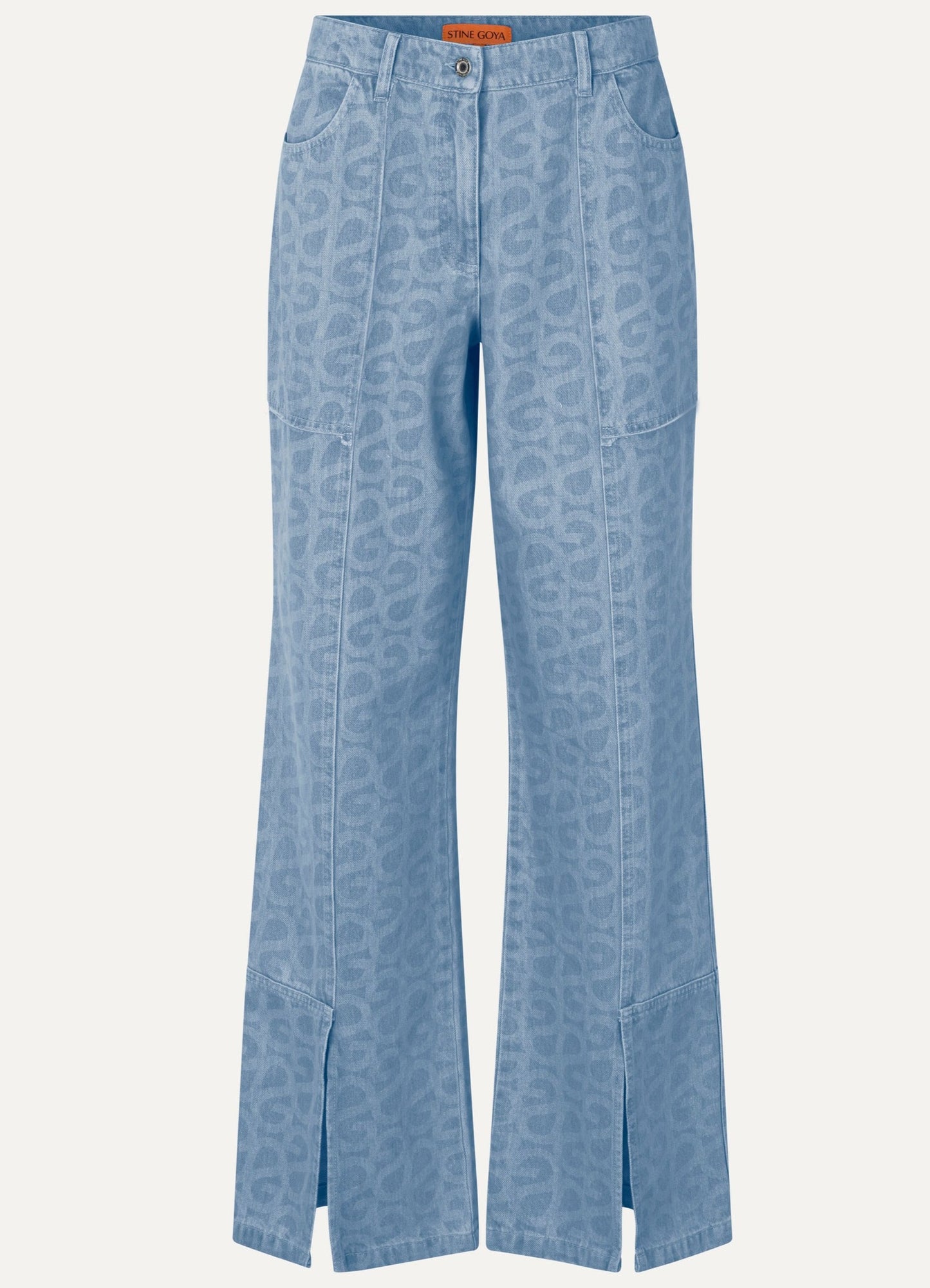 Stine Goya SGAoibhin Denim Pants SG Logo