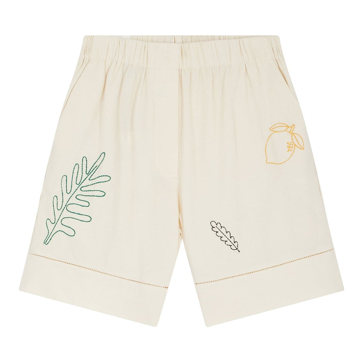 Leon & Harper Quiwi Shorts Off White