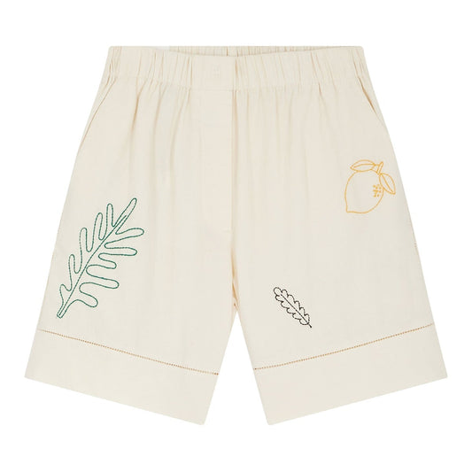 Leon & Harper Quiwi Shorts Off White