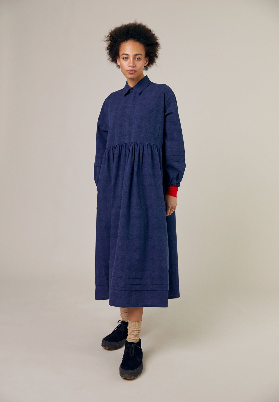 Sideline Wren Dress Indigo