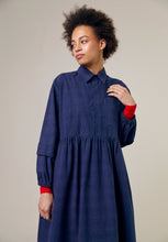 Load image into Gallery viewer, Sideline Wren Dress Indigo
