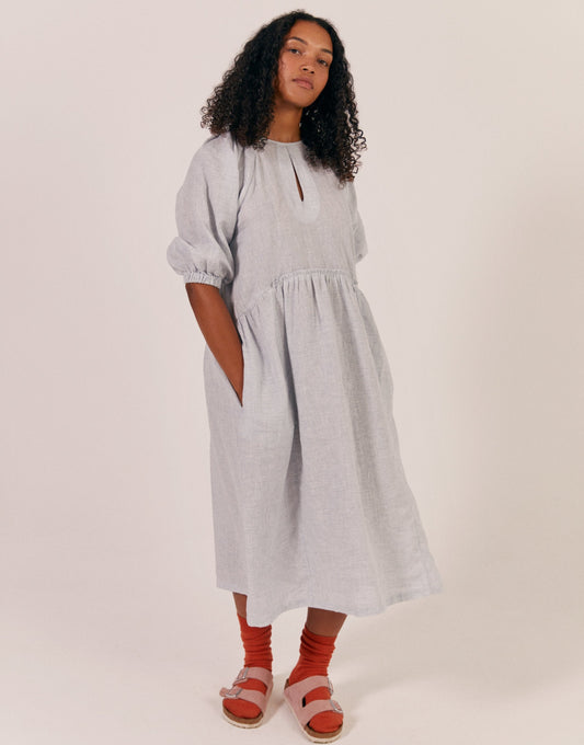 Sideline Kitty Dress Cloud