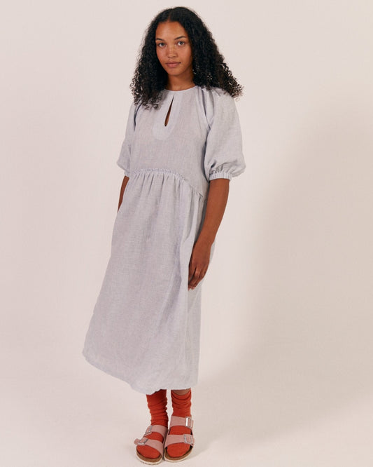 Sideline Kitty Dress Cloud