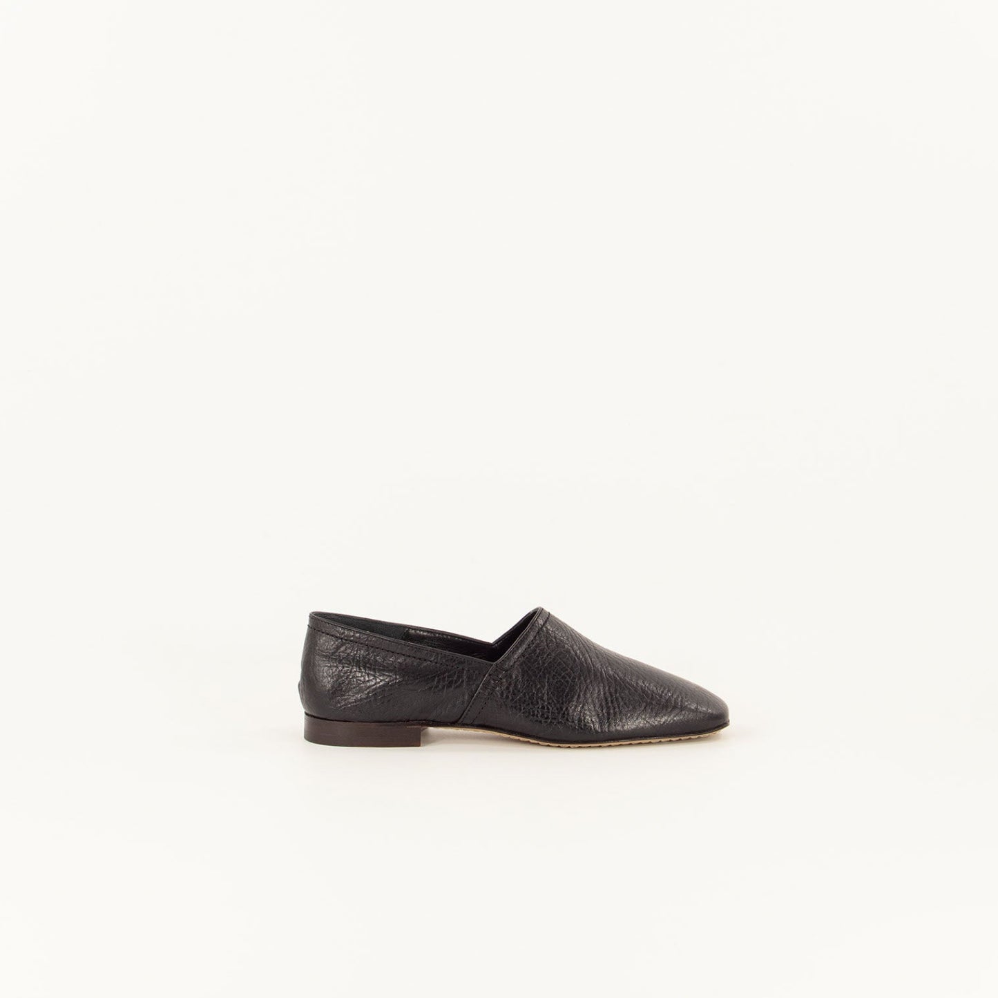 Sessun Ceza Flats Black Leather