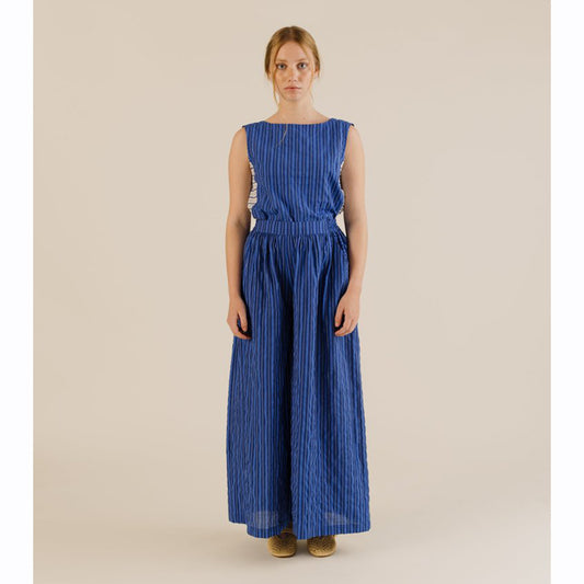Sideline Anna Trousers Cobalt Stripe