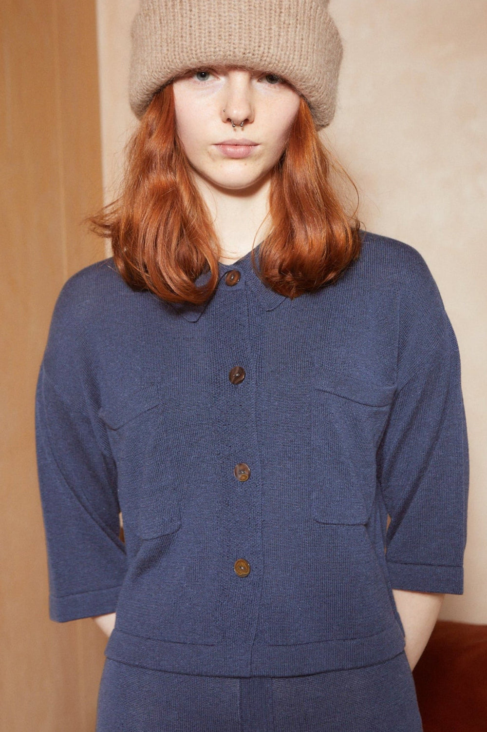 L.F.Markey Soren Top Navy
