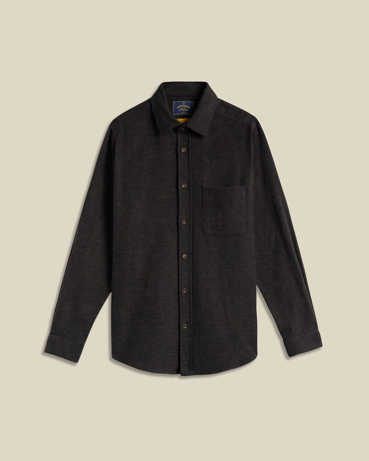 Portuguese Flannel Sounds LS Shirt Brown
