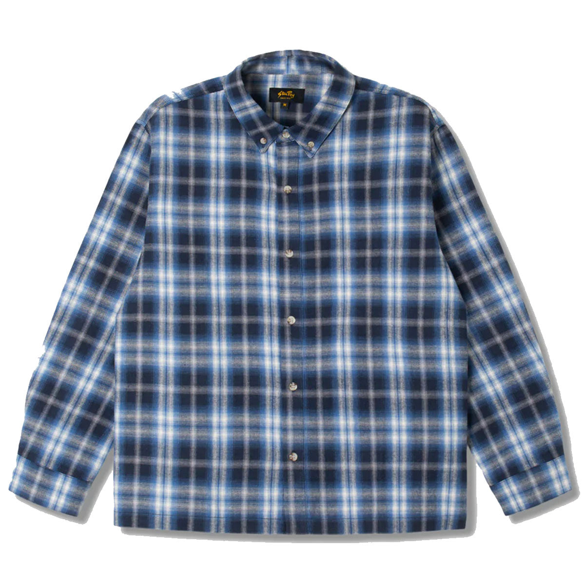 Stan Ray Flannel Shirt Navy Plaid