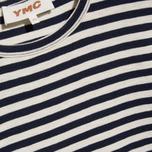 Load image into Gallery viewer, YMC Charlotte S/S Top Navy / White
