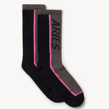 Load image into Gallery viewer, Aries Credit Card Sock Black
