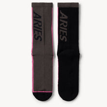 Load image into Gallery viewer, Aries Credit Card Sock Black
