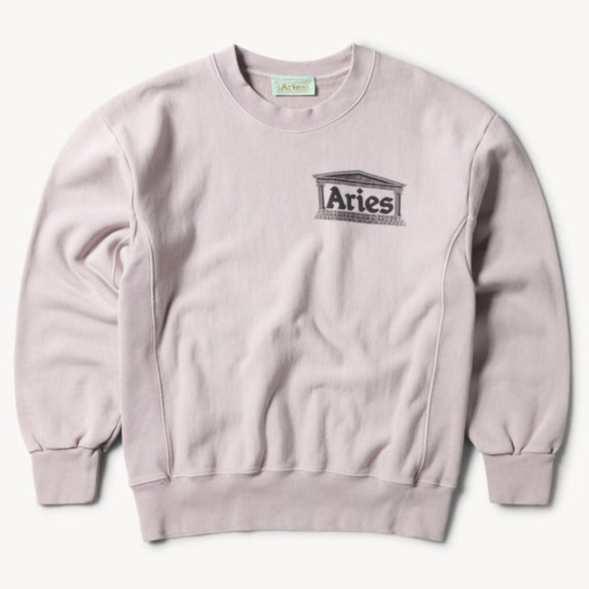 Aries Aged Premium Temple Sweatshirt Lilac