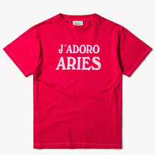 Load image into Gallery viewer, Aries J&#39;Adoro Aries SS Tee Red
