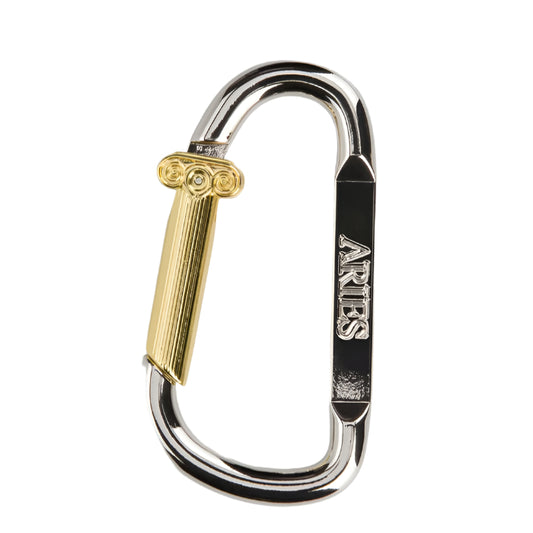 Aries Column Carabiner Silver / Gold