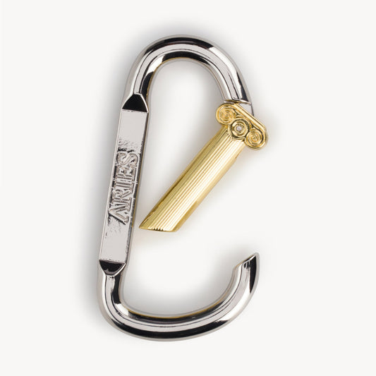 Aries Column Carabiner Silver / Gold