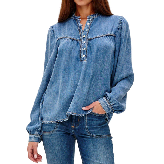 Rails Sunna Top Blue Stone