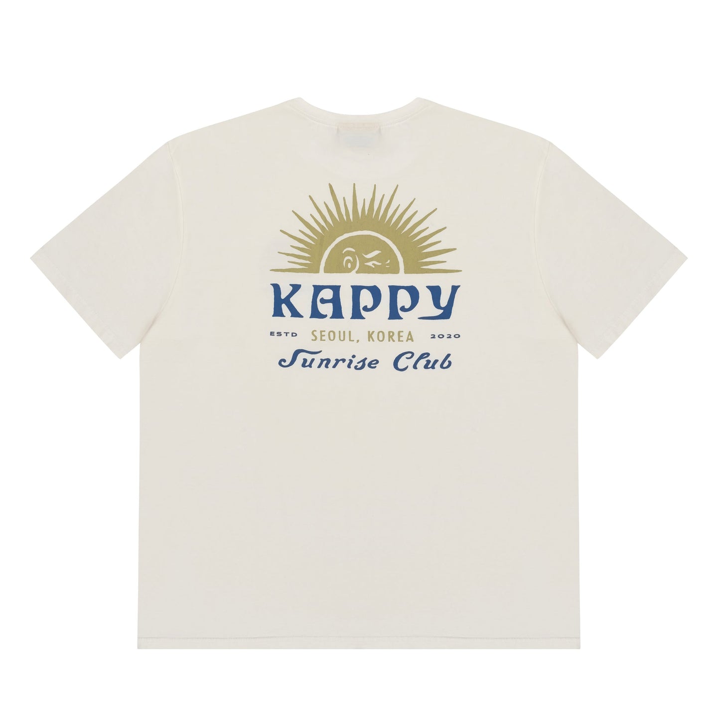 Kappy Design Sunny Wink Half T-shirt White
