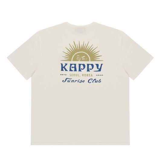 Kappy Design Sunny Wink Half T-shirt White