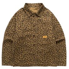 Load image into Gallery viewer, Service Works Front Of House Jacket Leopard Brown
