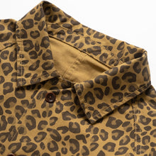 Load image into Gallery viewer, Service Works Front Of House Jacket Leopard Brown
