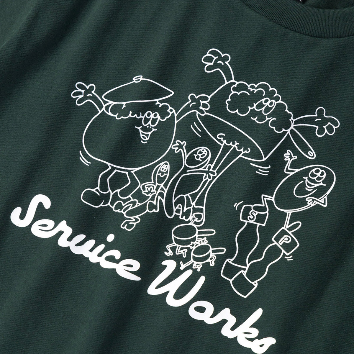 Service Works Pots & Pans Tee Forest