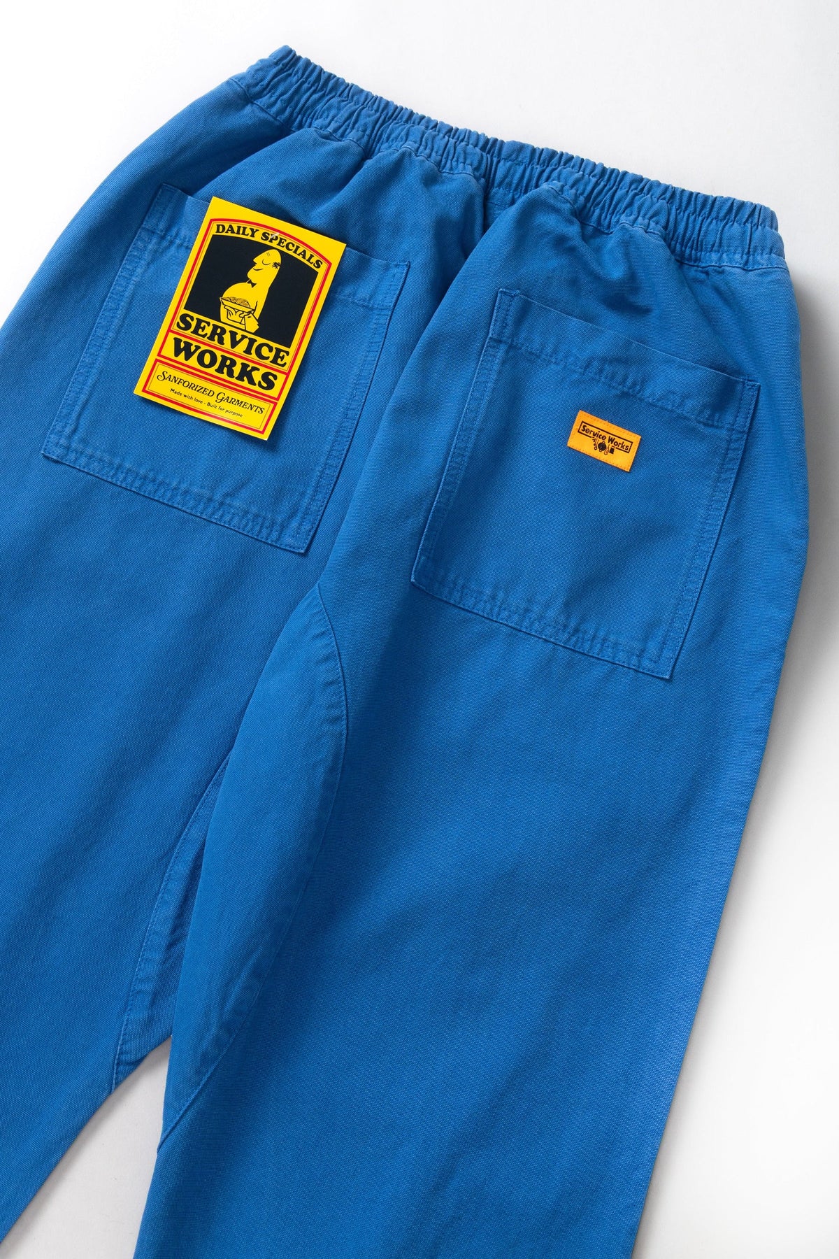 Service Works Classic Chef Pants Cobalt