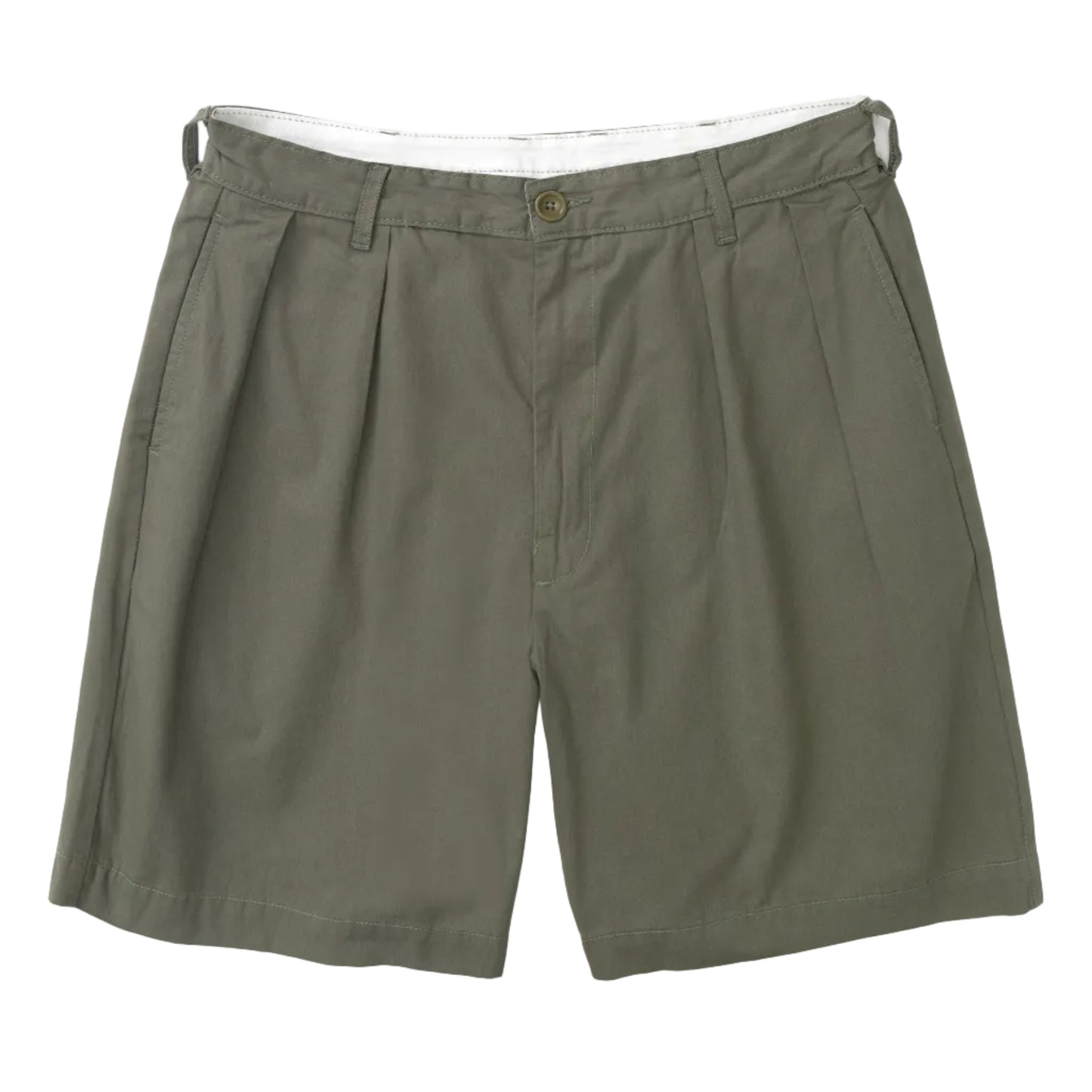 Service Works Twill Part Timer Shorts Olive