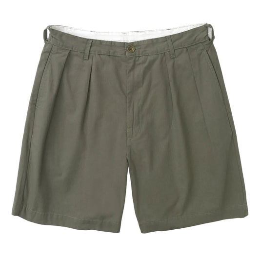 Service Works Twill Part Timer Shorts Olive