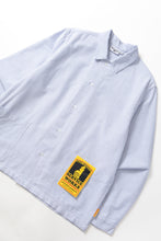Load image into Gallery viewer, Service Works Waiter Shirt Oxford Blue Stripe
