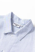 Load image into Gallery viewer, Service Works Waiter Shirt Oxford Blue Stripe
