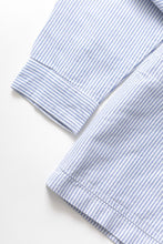 Load image into Gallery viewer, Service Works Waiter Shirt Oxford Blue Stripe
