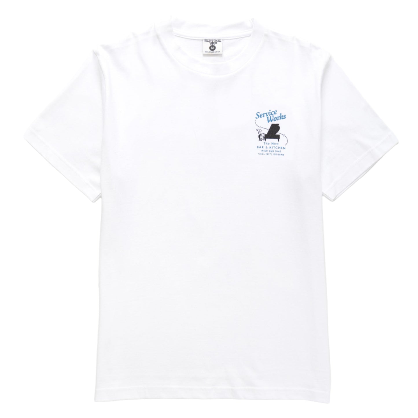 Service Works Bar & Kitchen Tee White