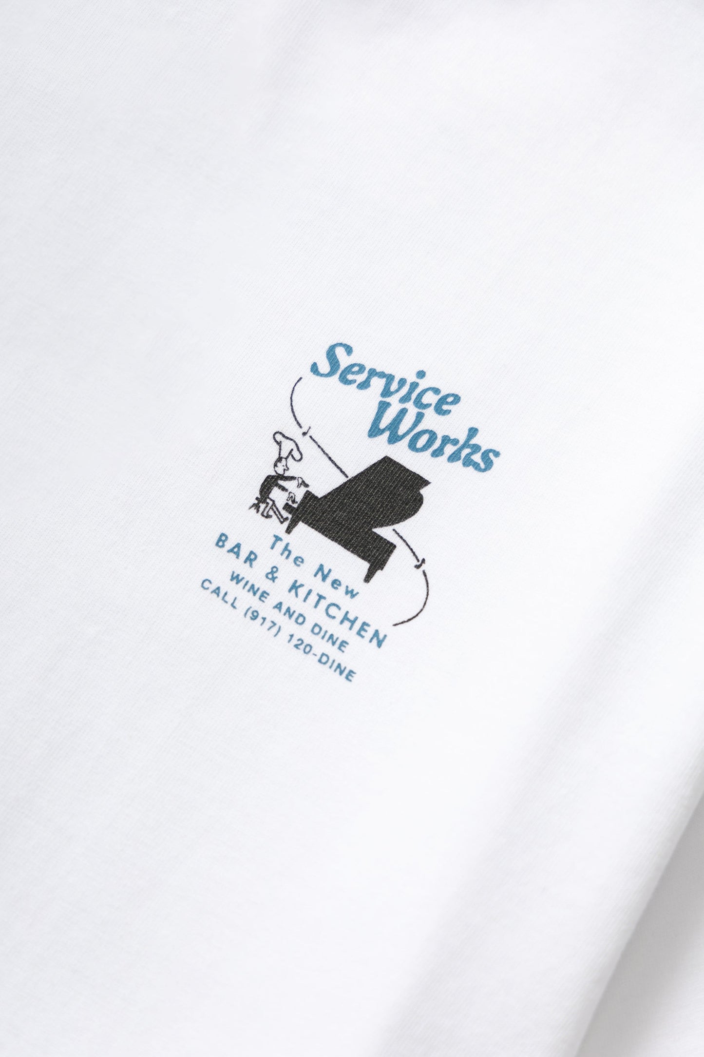 Service Works Bar & Kitchen Tee White