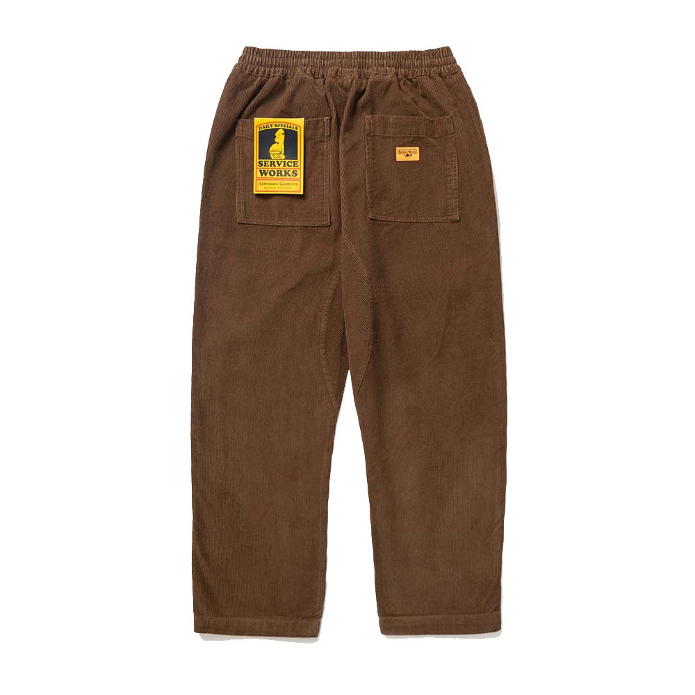 Service Works Corduroy Chef Pants Bark