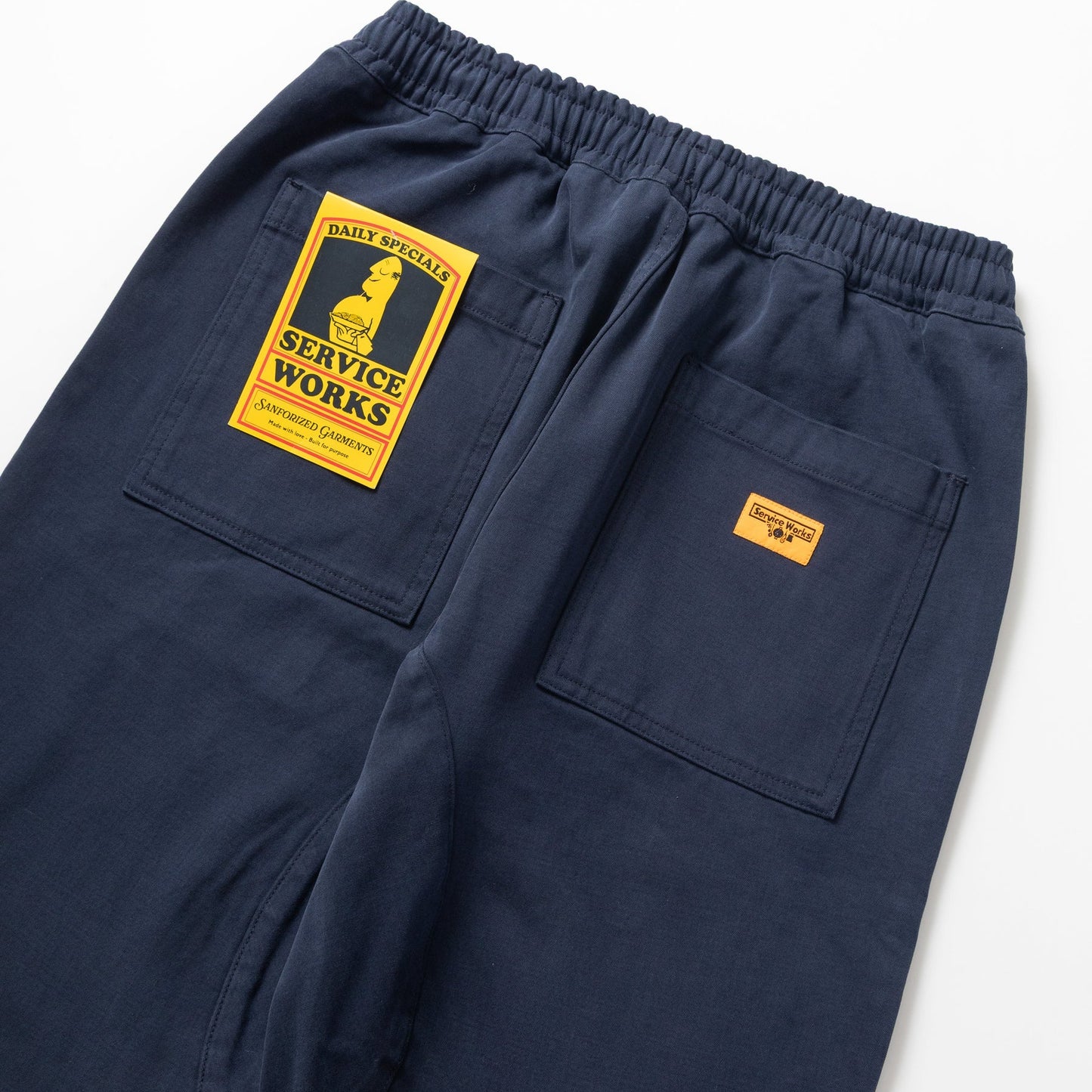 Service Works Moleskin Chef Pants Dark Navy