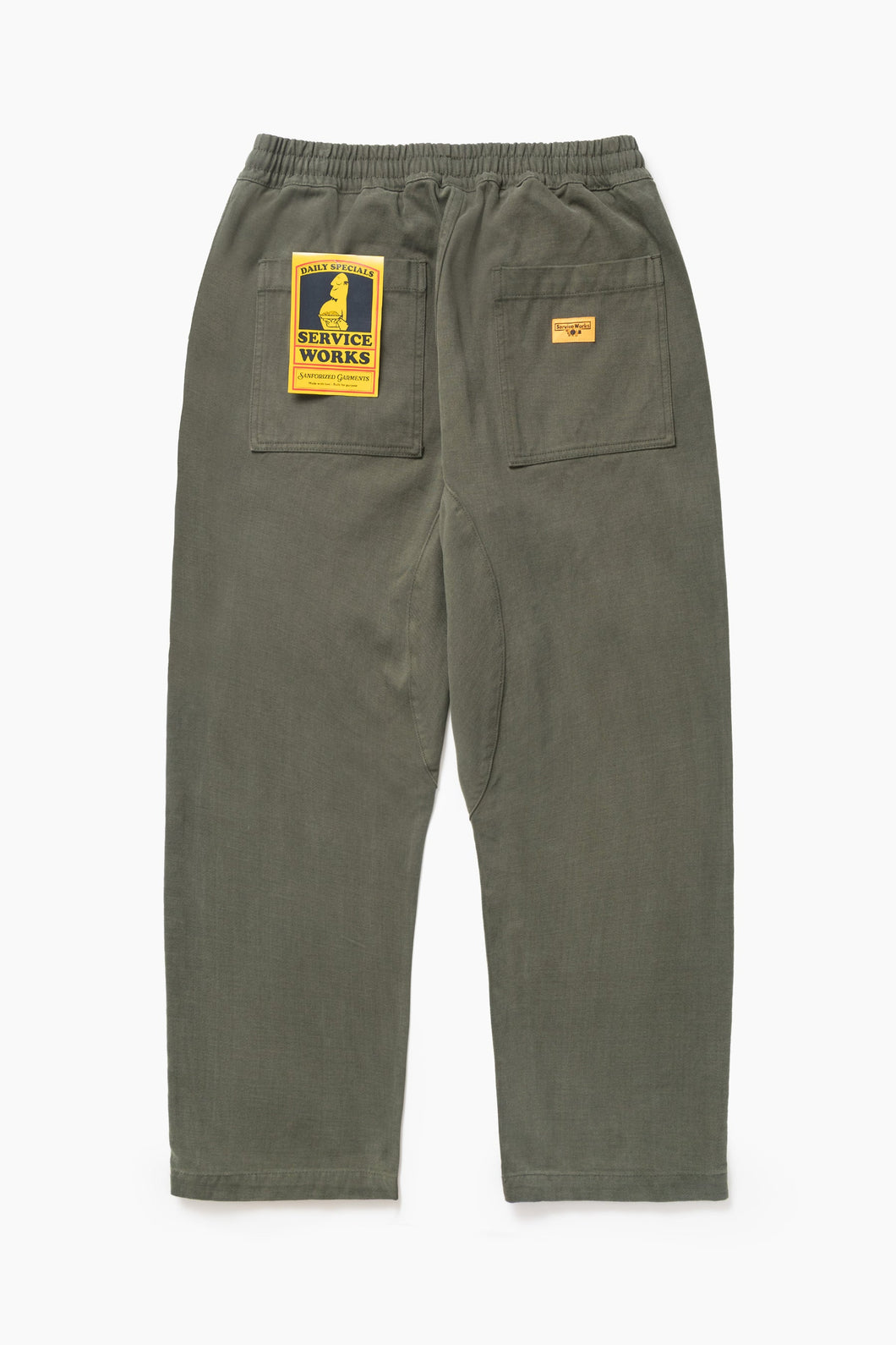 Service Works Moleskin Chef Pants Moss