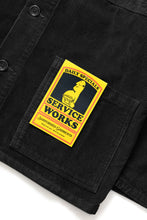 Load image into Gallery viewer, Service Works Corduroy Chore Shirt Black
